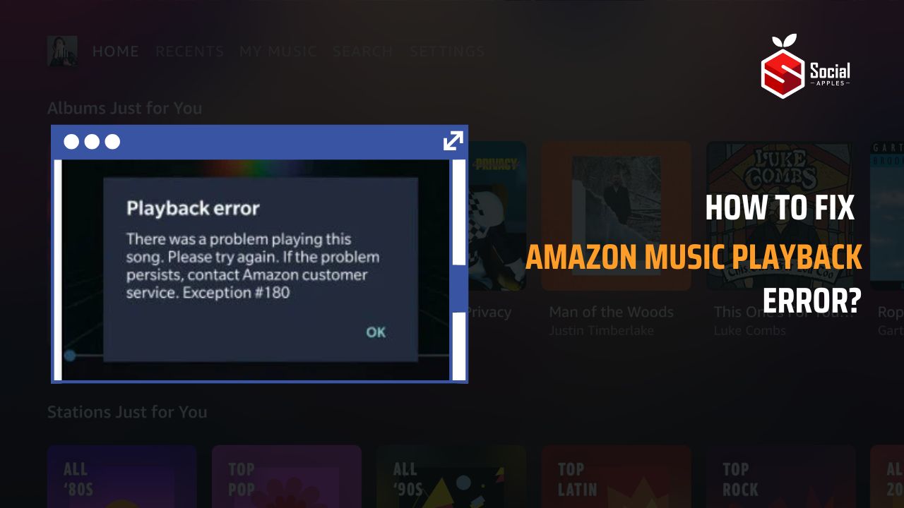 How to Fix Amazon Music Playback Error?