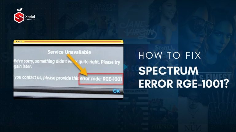 How to Fix Spectrum Error RGE-1001
