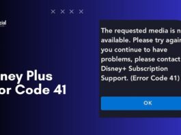 Fix Disney Plus Error Code 41