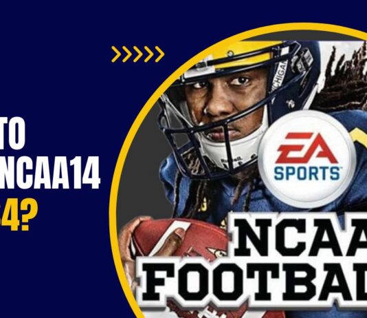how to PLAY NCAA14 on ps4