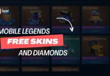 Mobile Legends free skins and diamonds