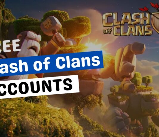 free clash of clans accounts