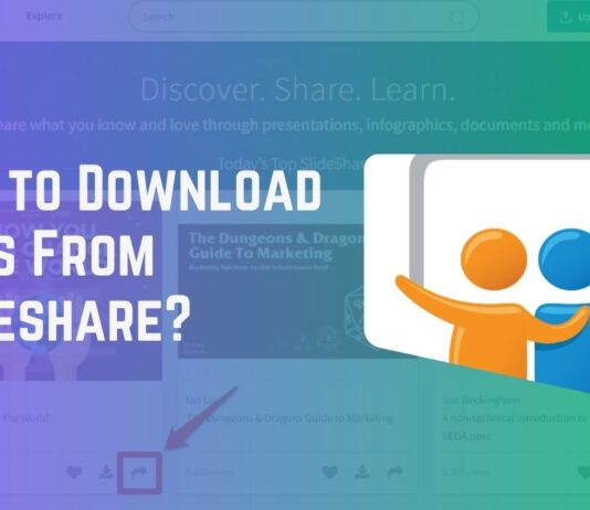 How to Download Files From Slideshare Without Login