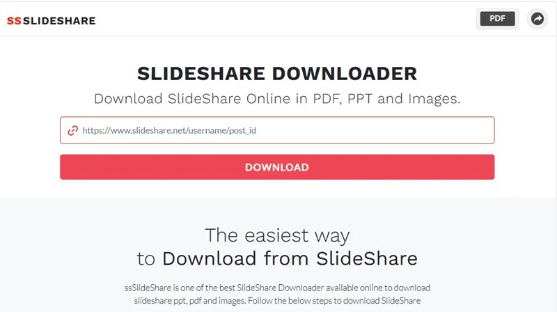 slideshare downloader