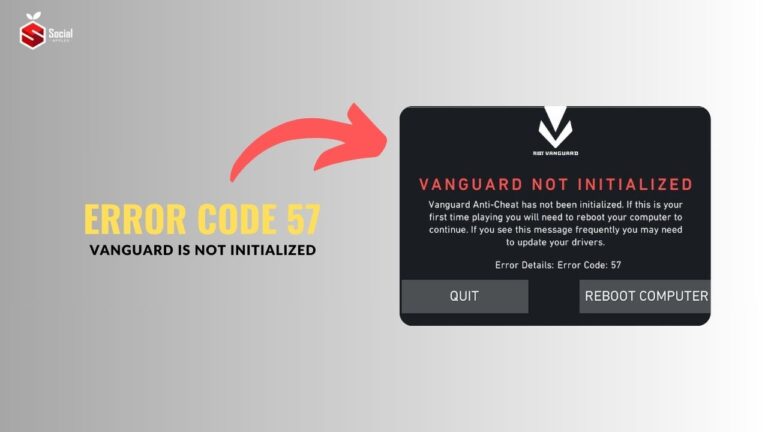 Error Code 57 Valorant Vanguard is not initialized